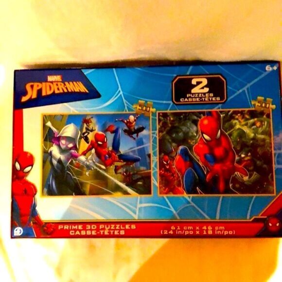 New marvel spider man prime 3D twin pack lenticular puzzles of 500 pcs each - Picture 4 of 8